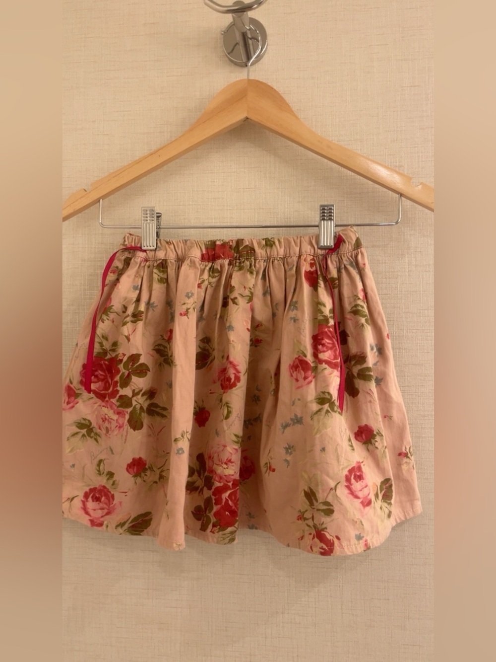 Burberry girls floral cottagecore skirt